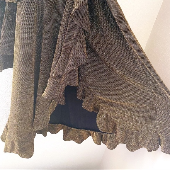 PatBO Metallic Wrap Dress 6 - Picture 5 of 10